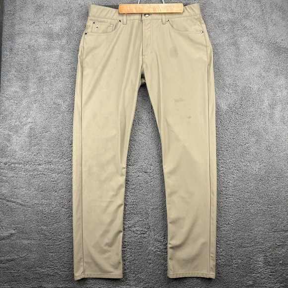 Tailor Vintage Pants Men 36x32 (36x31) Luxe Perfromance New‎ Canaan Slim Chino - Picture 1 of 13